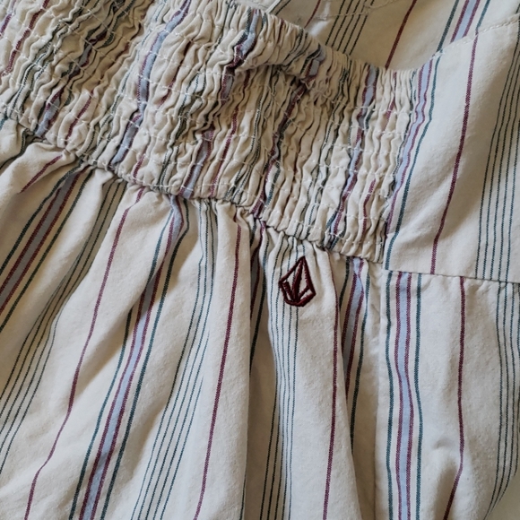 Volcom summer dress striped XS - Picture 5 of 6